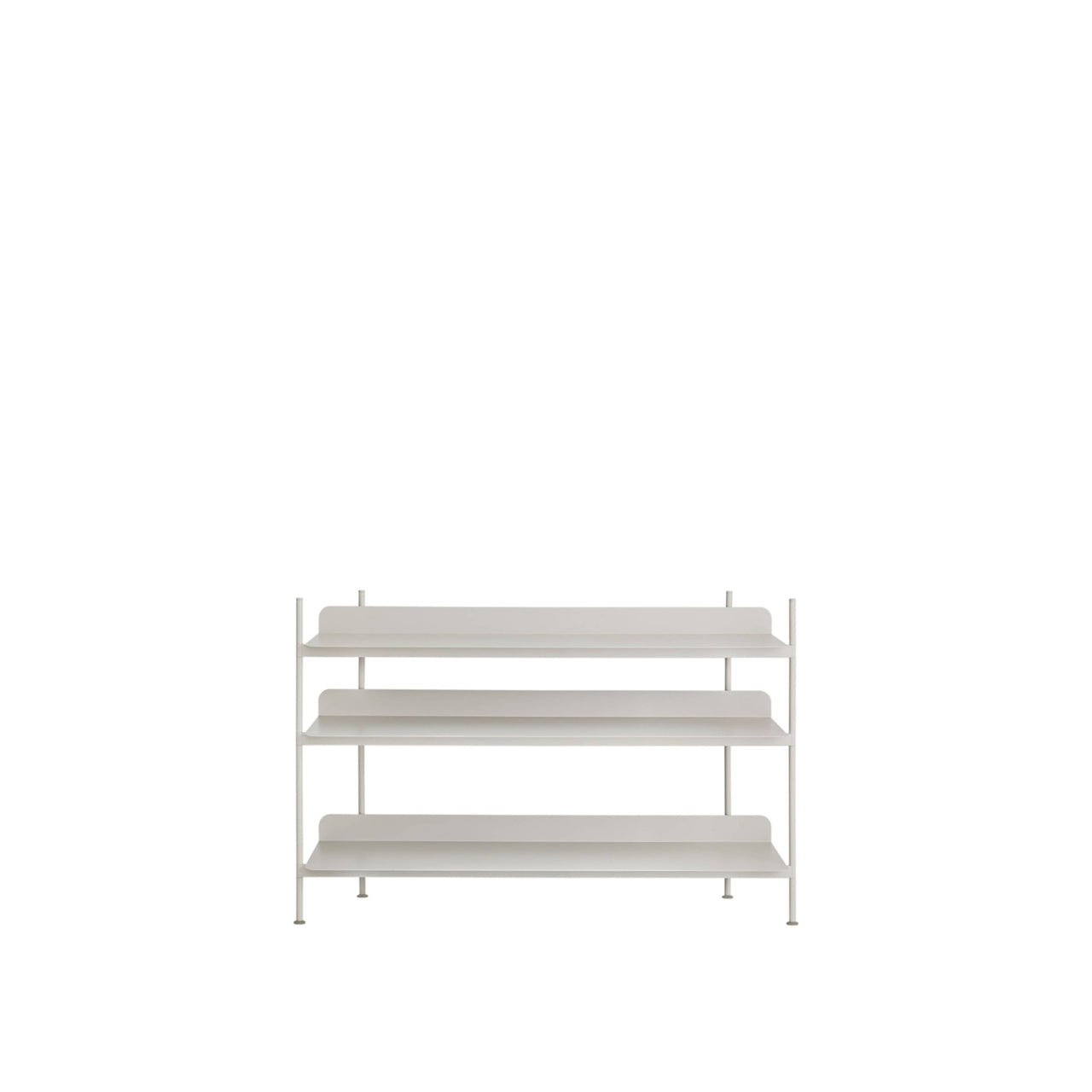 Compile Shelving System: Configuration 2 + Grey