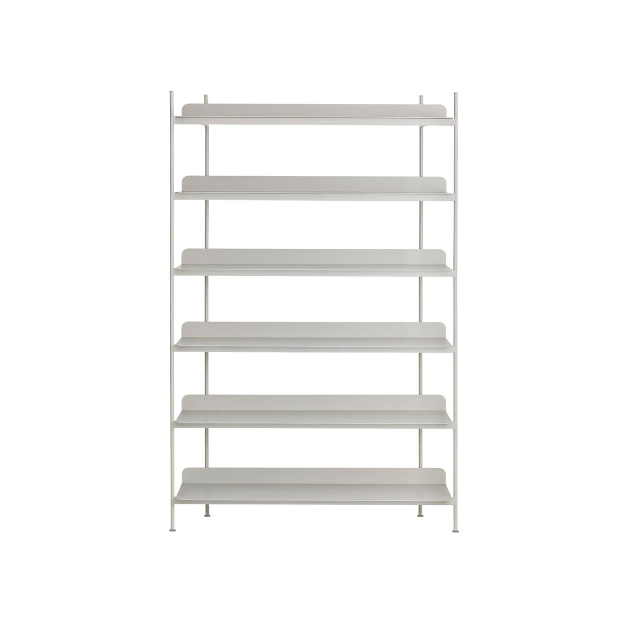 Compile Shelving System: Configuration 4 + Grey