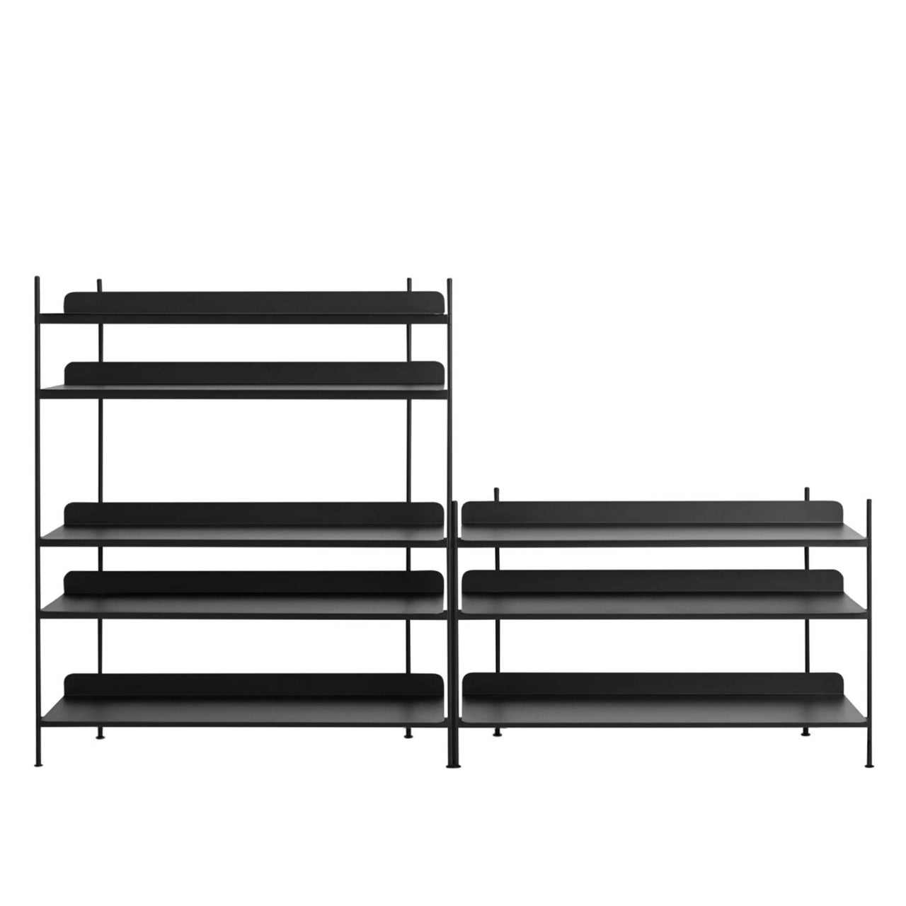Compile Shelving System: Configuration 7 + Black