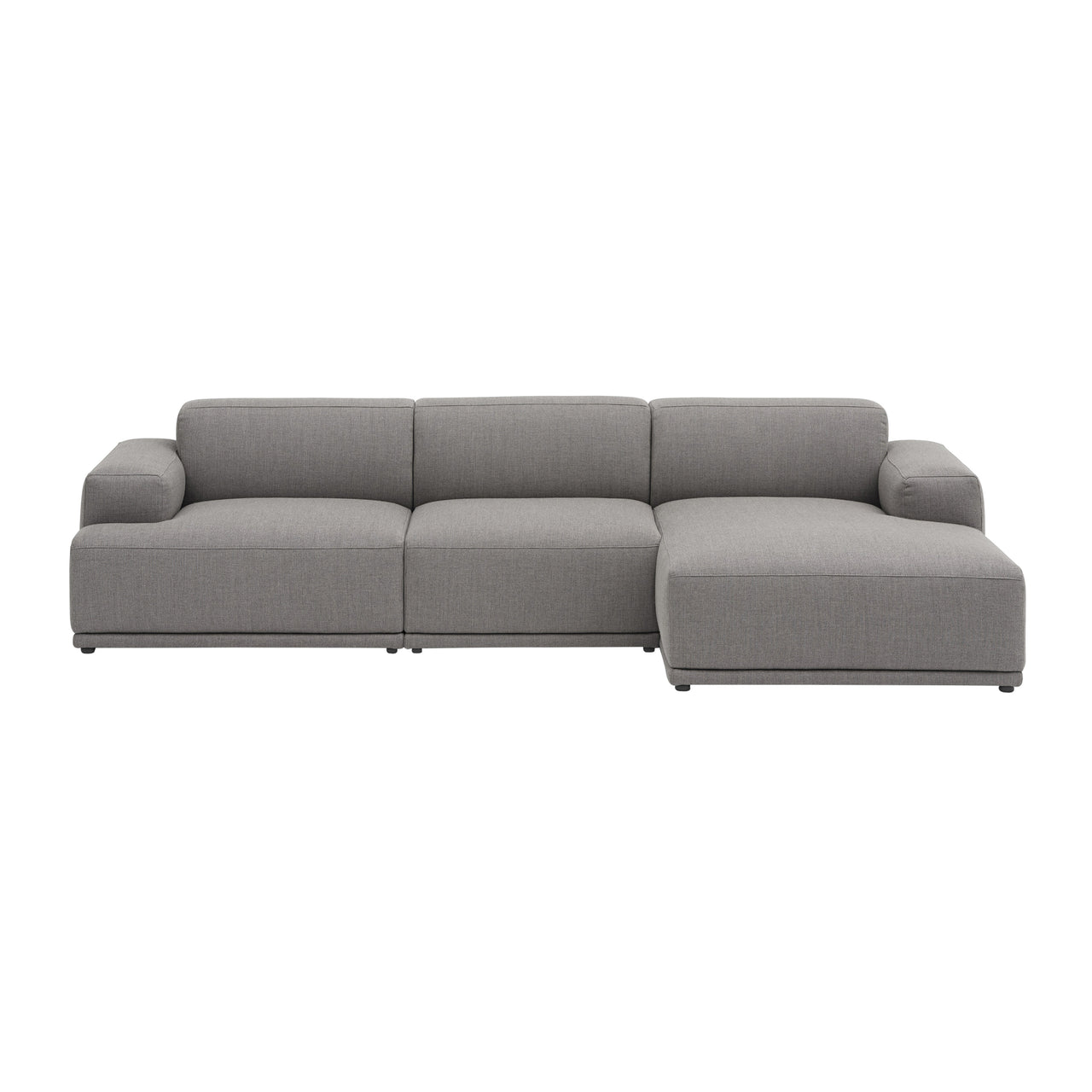 Connect Soft Modular Sofa: 3 Seater + Configuration 2 + Re-Wool 128