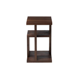 Constructivist Side Table: American Walnut
