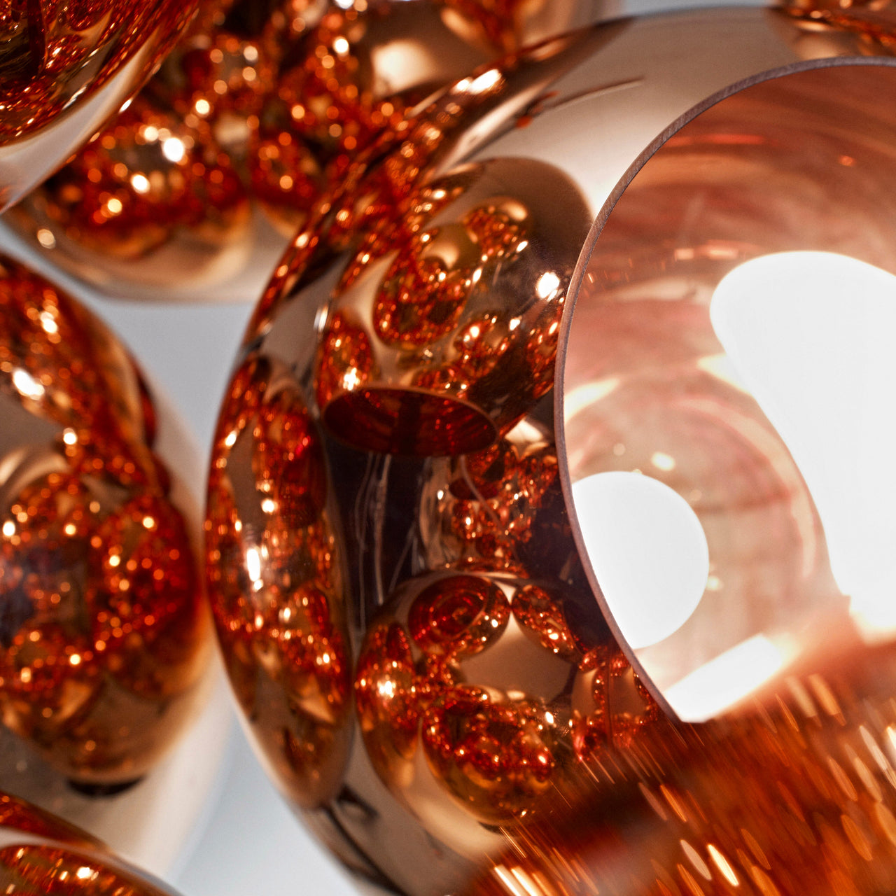 Copper LED Pendant