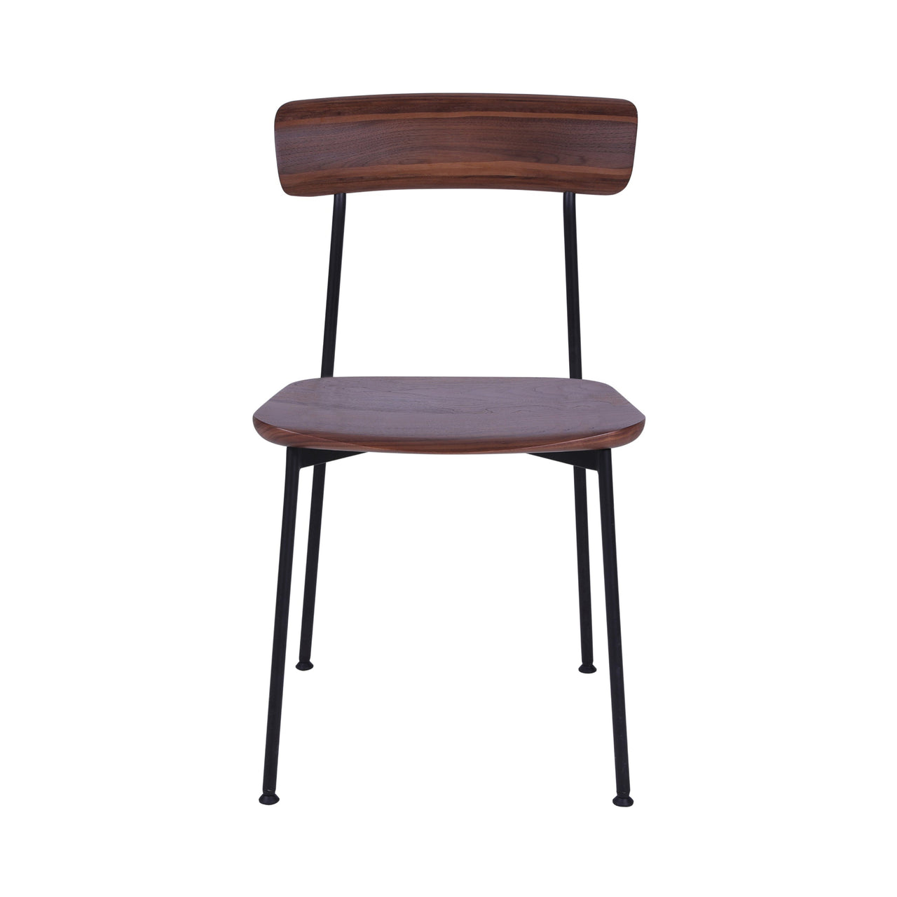 Crawford Dining Chair W: Dark Brown Oak