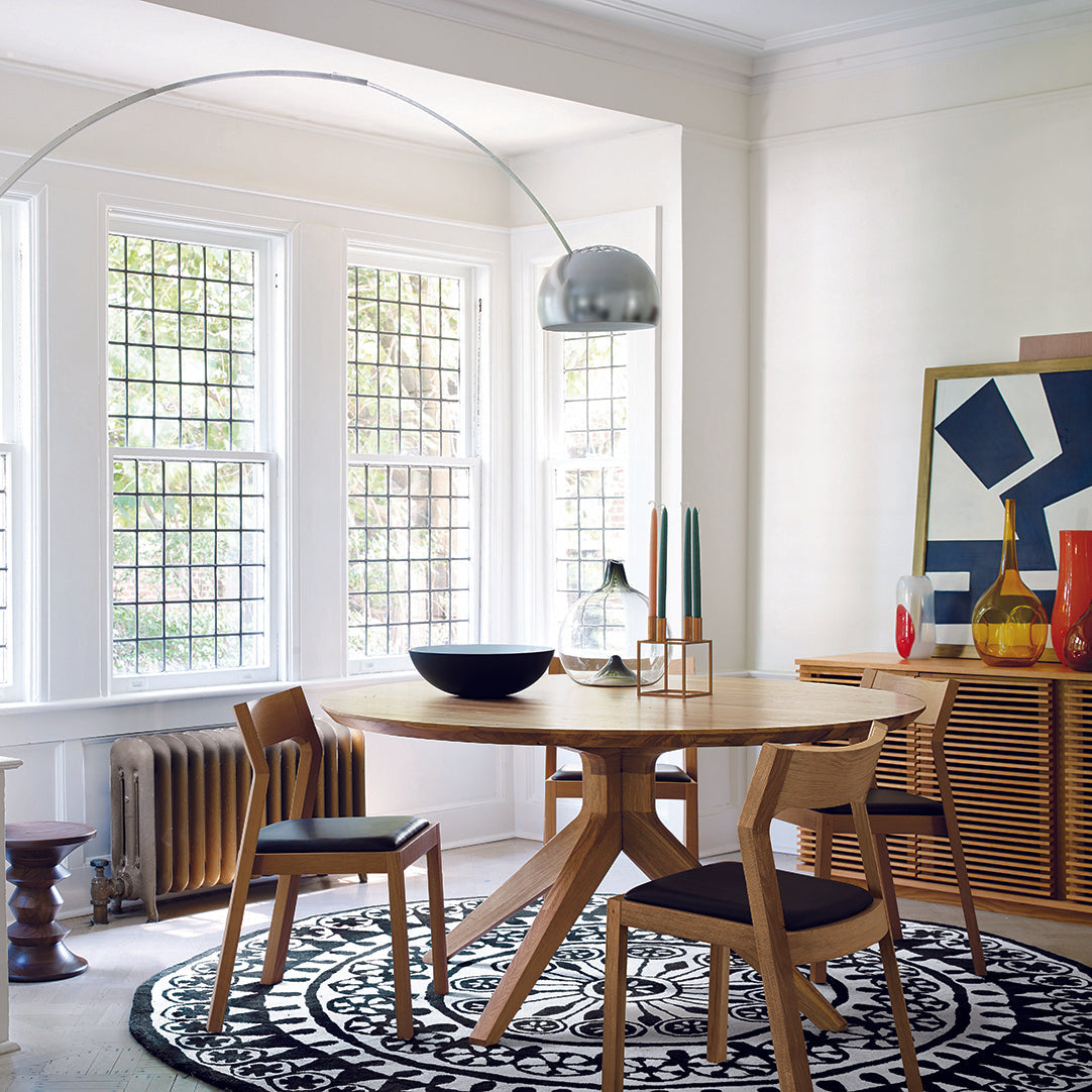 Cross Round Coffee Table