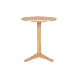 Cross Side Table: Oak
