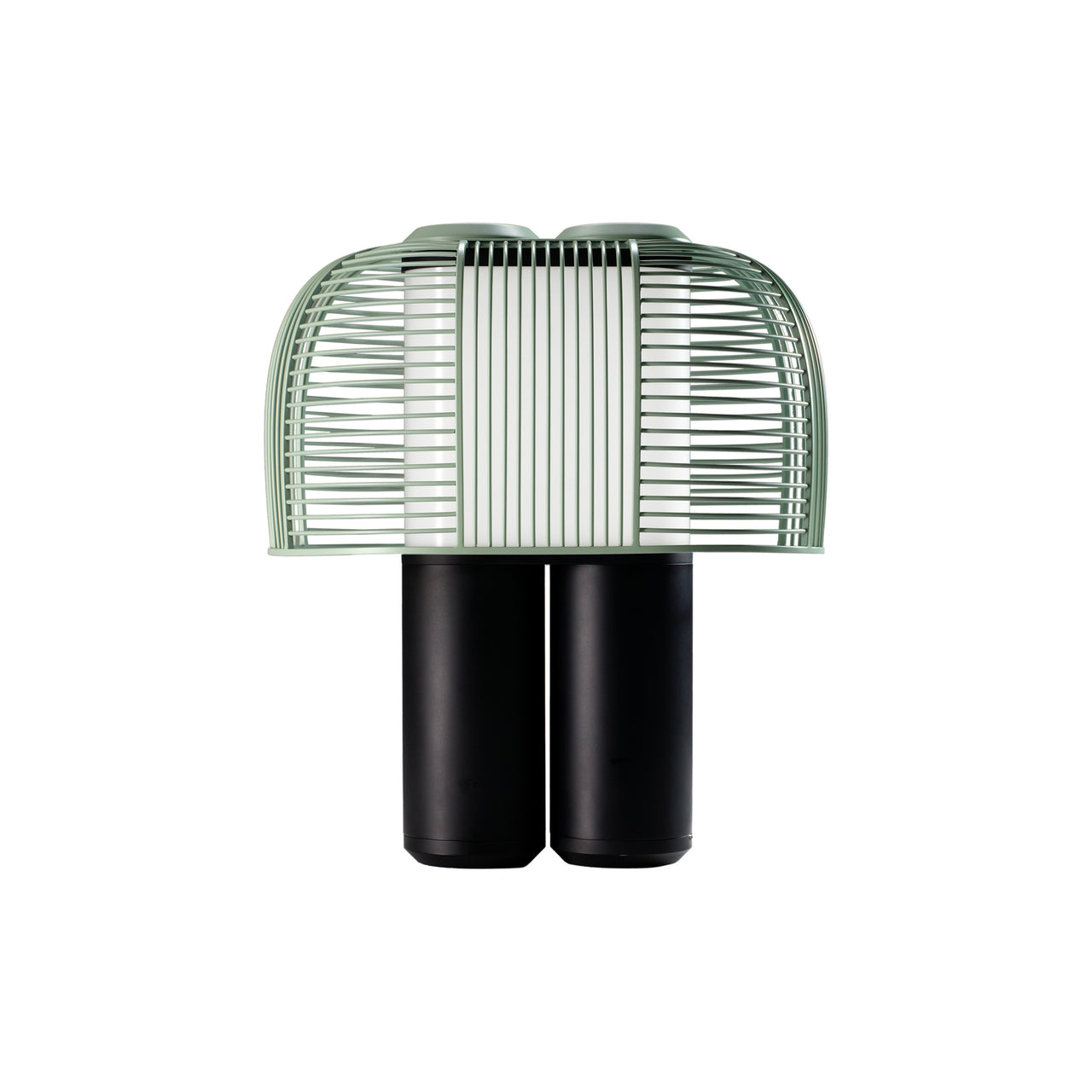 Yasuke Table Lamp: Black + Green
