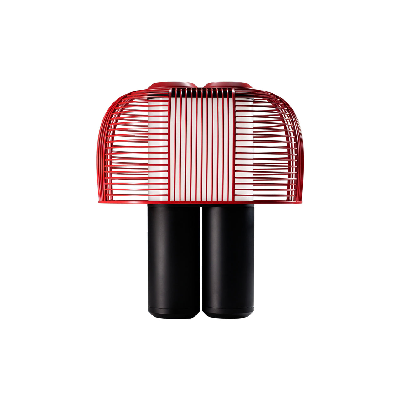Yasuke Table Lamp: Black + Red