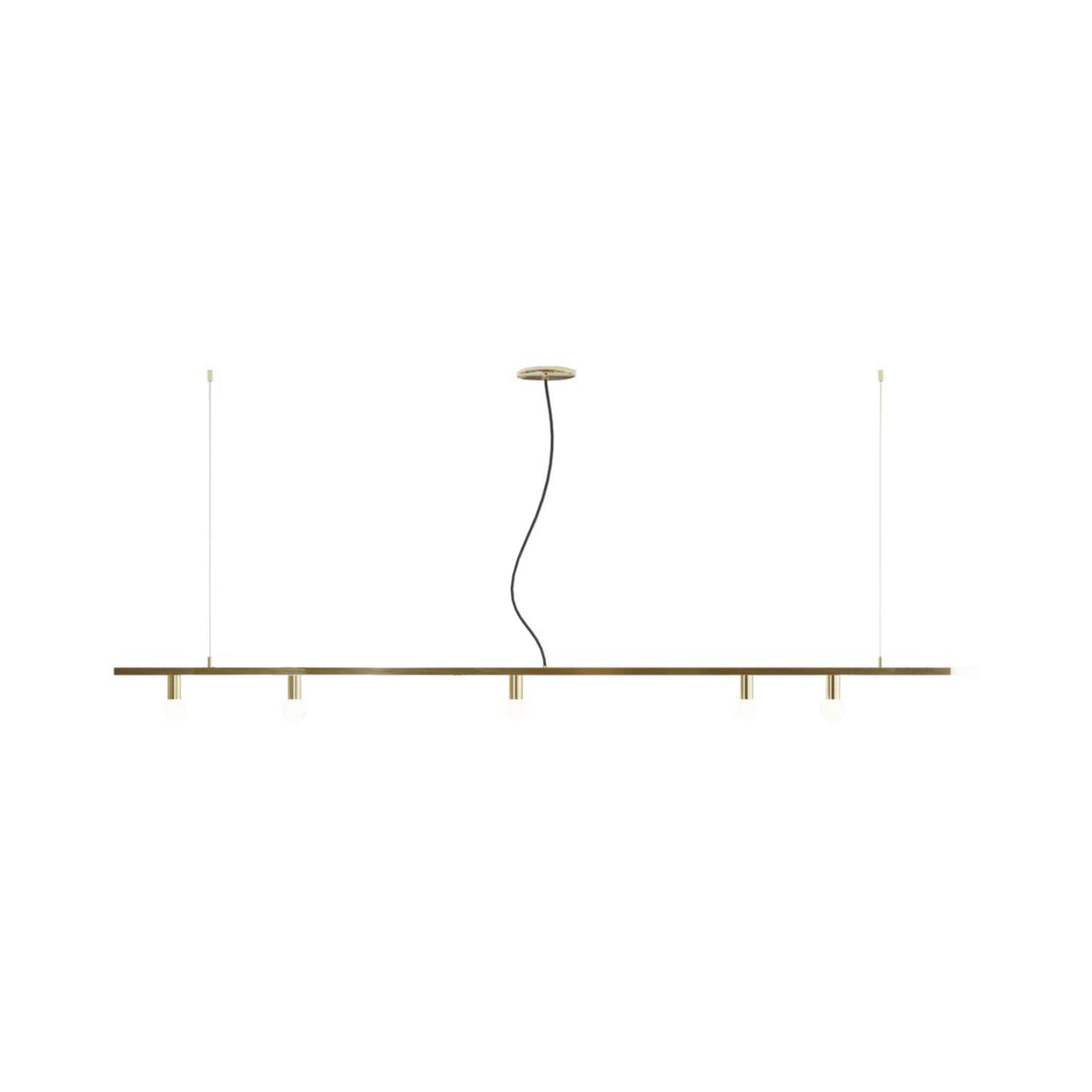 Dot Line Suspension Lamp: Large - 72