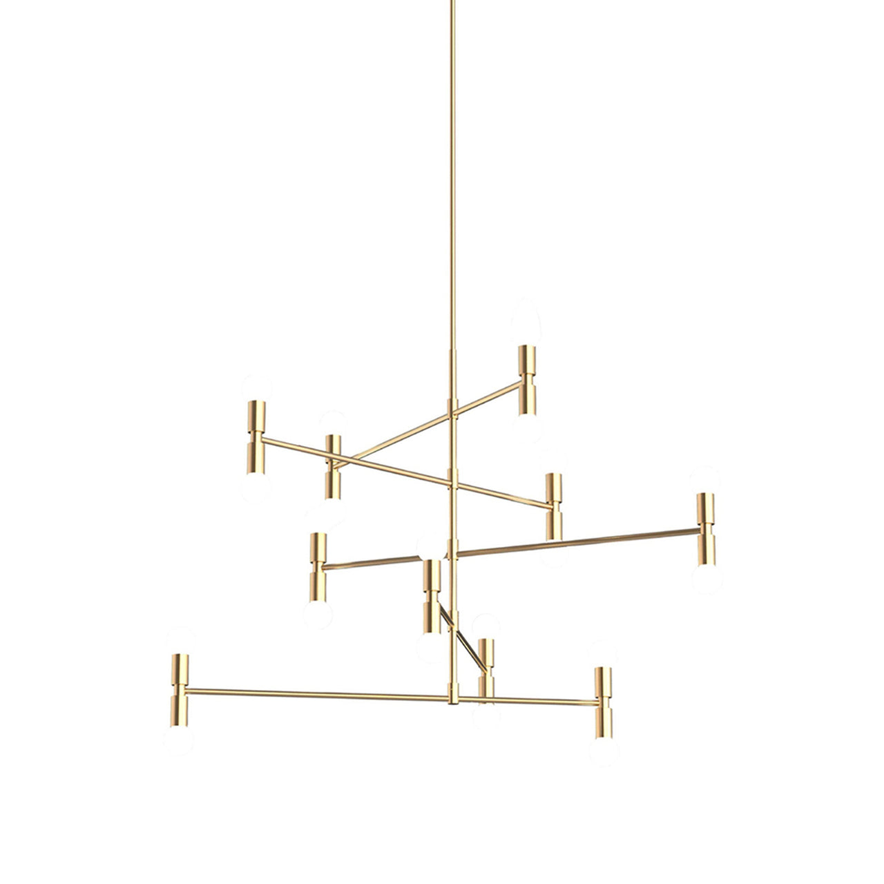 Dot 14 Pendant: Brass + Model A
