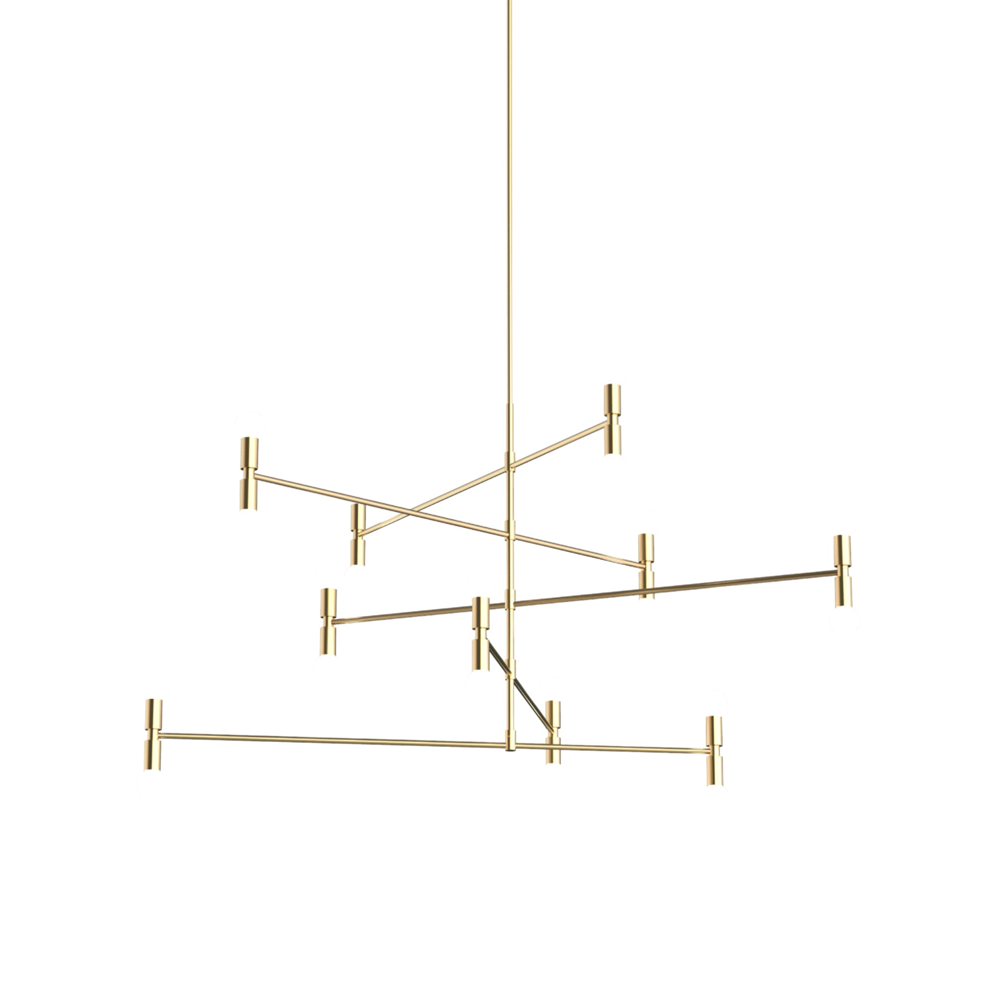 Dot 14 Pendant: Brass + Model C