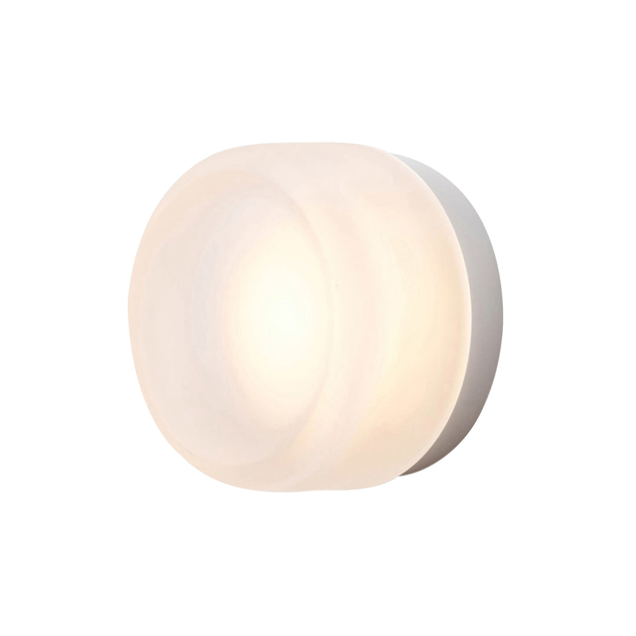 Dimple IP65 Sconce: Frosted + Natural Anodized