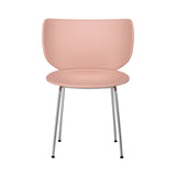 Hana Chair: Set + Chrome + Dusty Pink