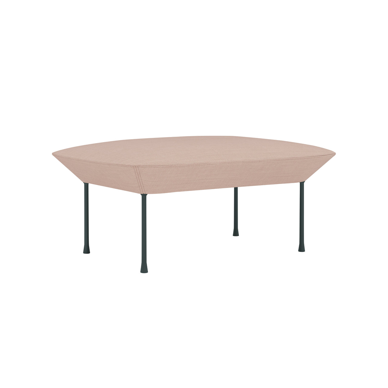 Oslo Pouf: Dark Grey