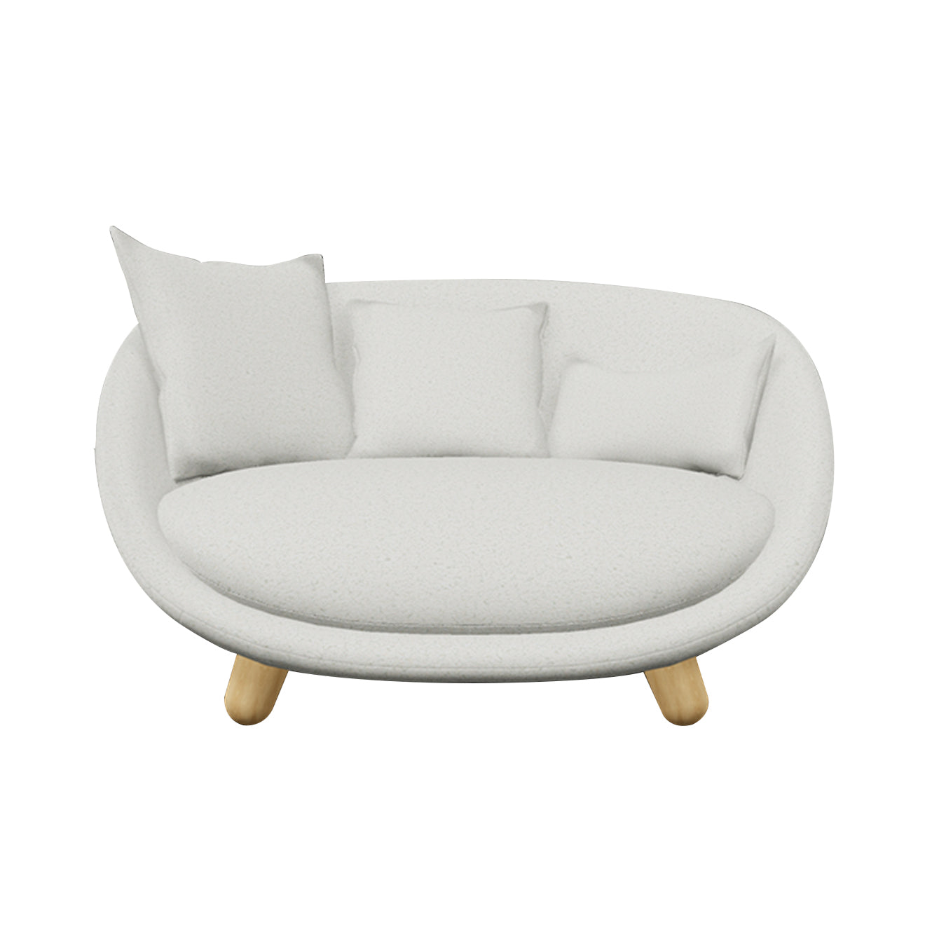 Love Sofa: White Wash Stained