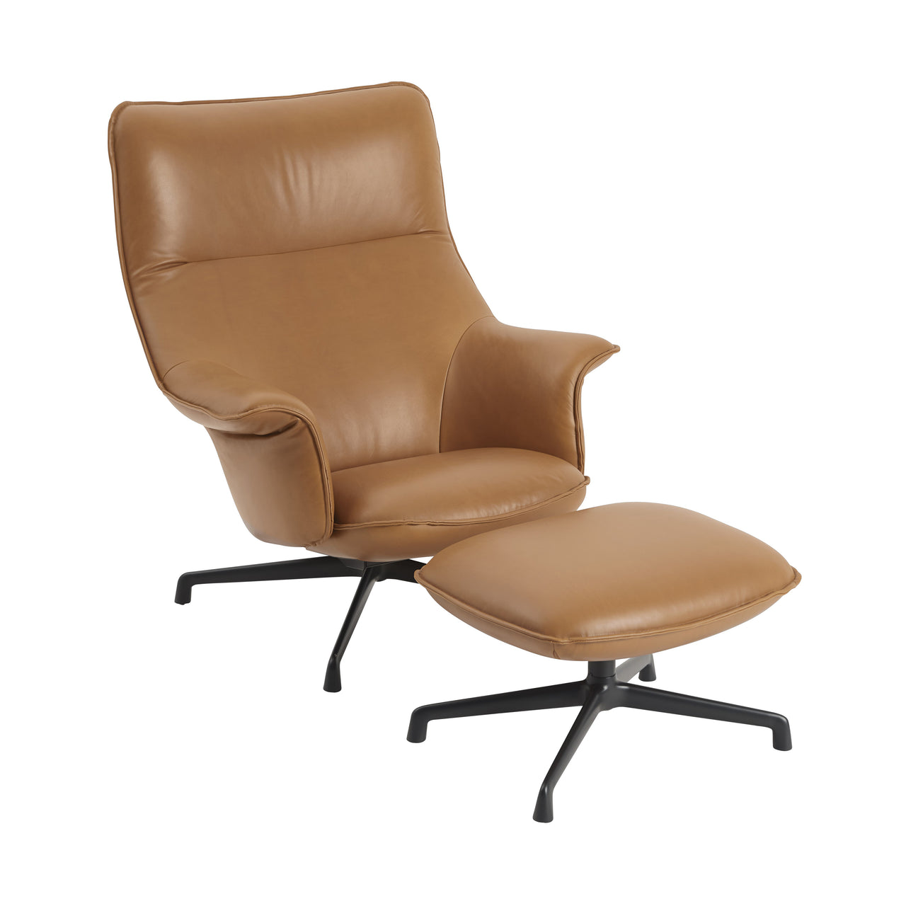 Doze Ottoman: Swivel Base - Quick Ship