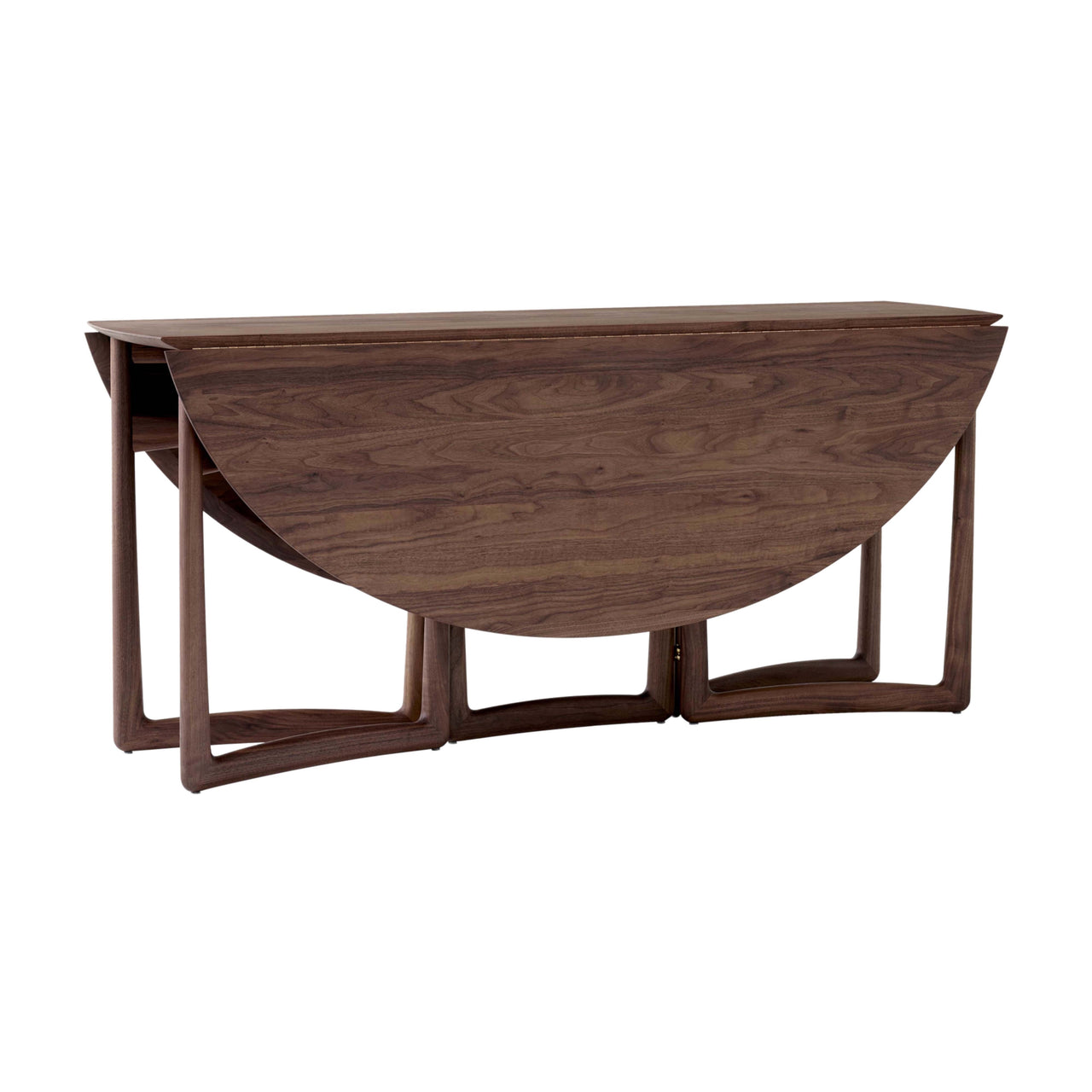 Drop Leaf Dining Table HM6: Oiled Walnut