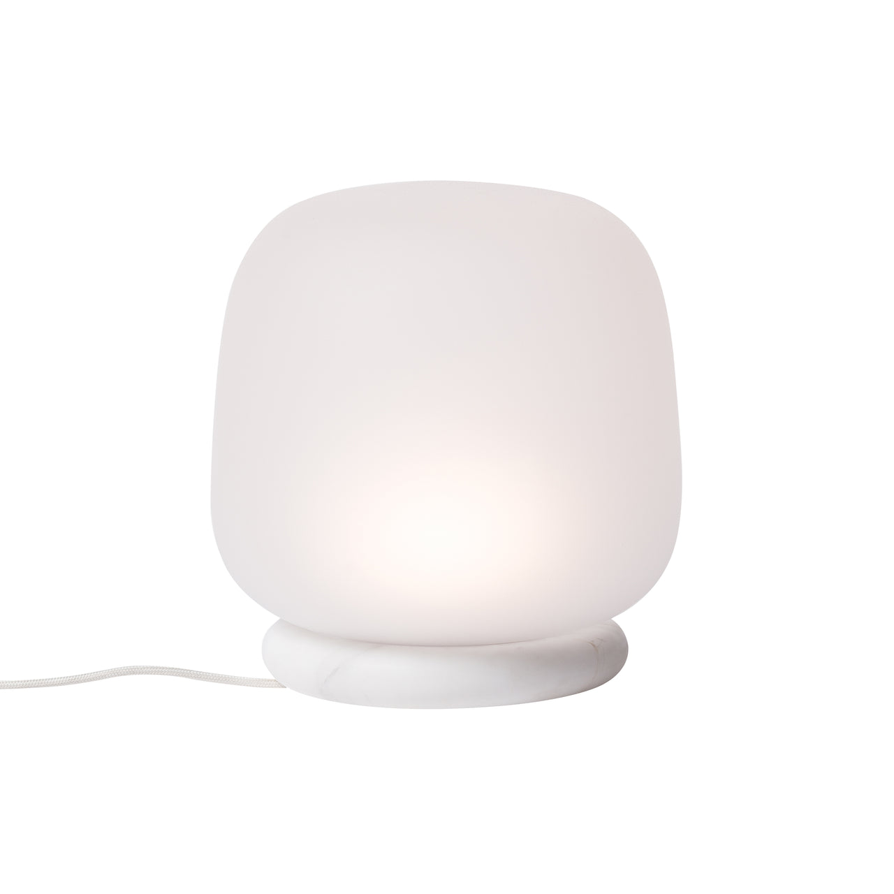 AB Table Lamp: Frosted Clear
