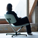 Arba Lounge Chair + Ottoman: Upholstered