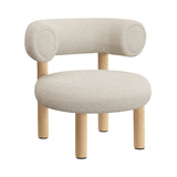 Fat Lounge Chair: Natural Oak