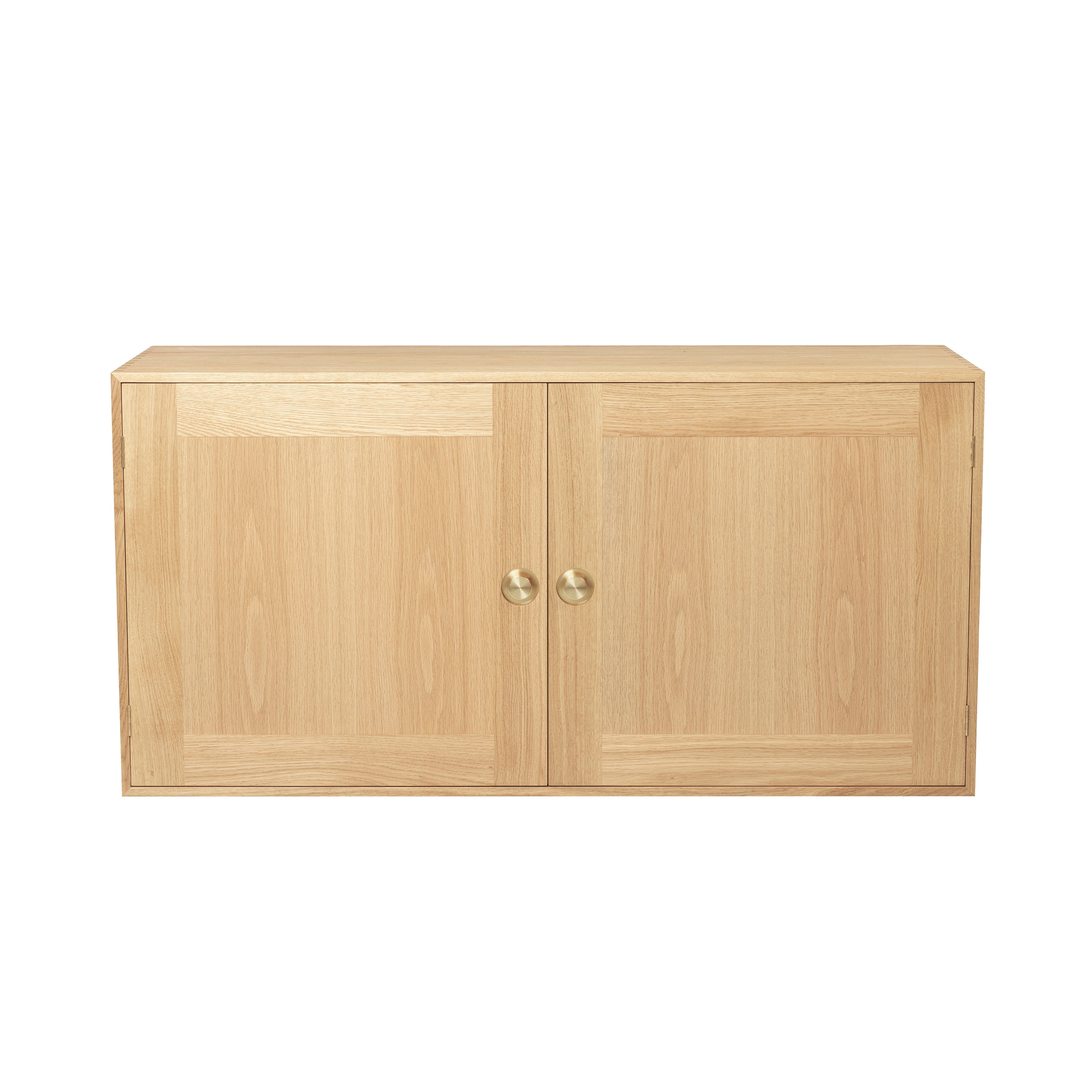 FK632115 Wall Mount Cabinet: White Oiled Oak