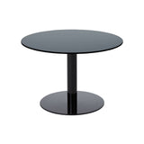 Flash Side Table: Circle + Black