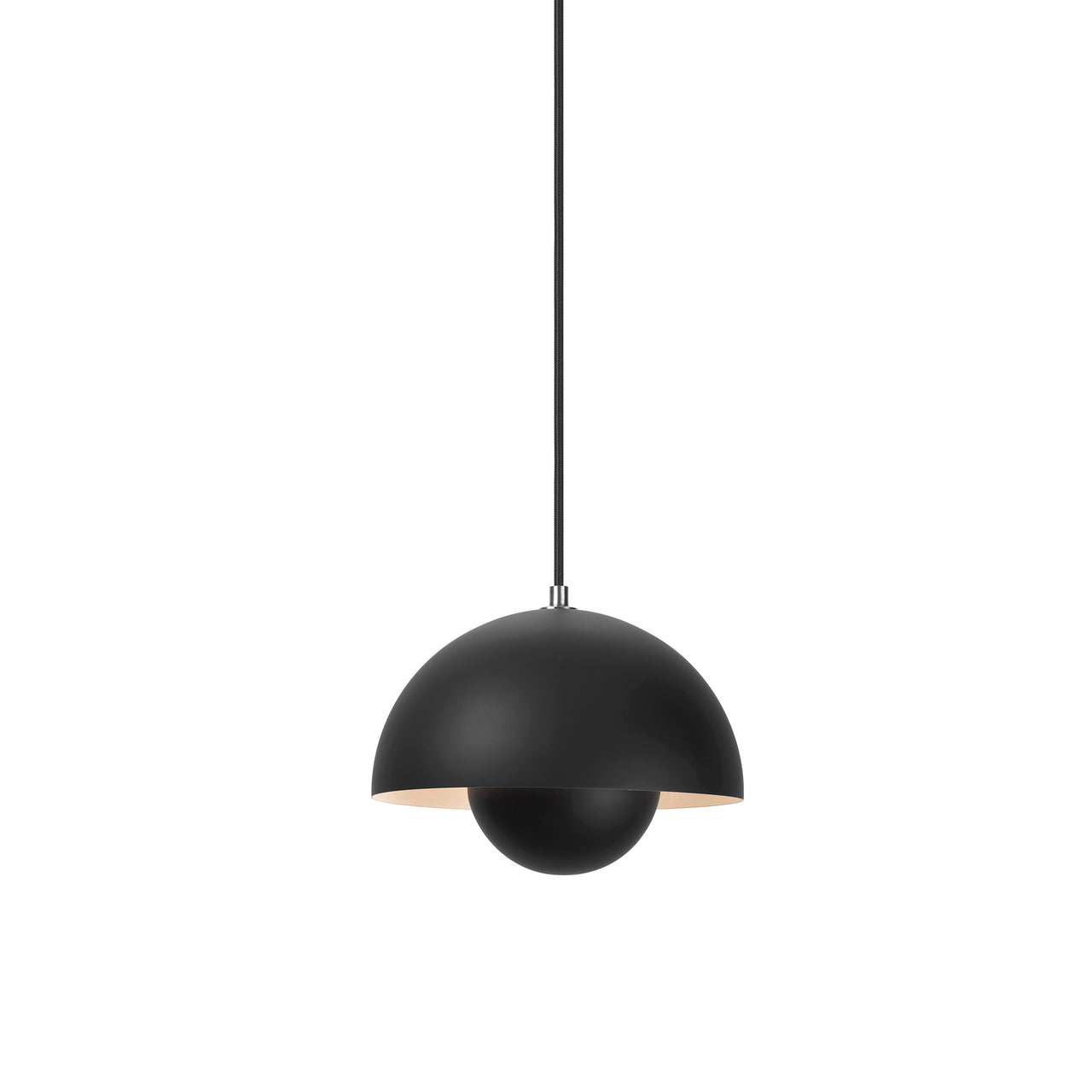 FlowerPot VP1 Pendant: Matt Black