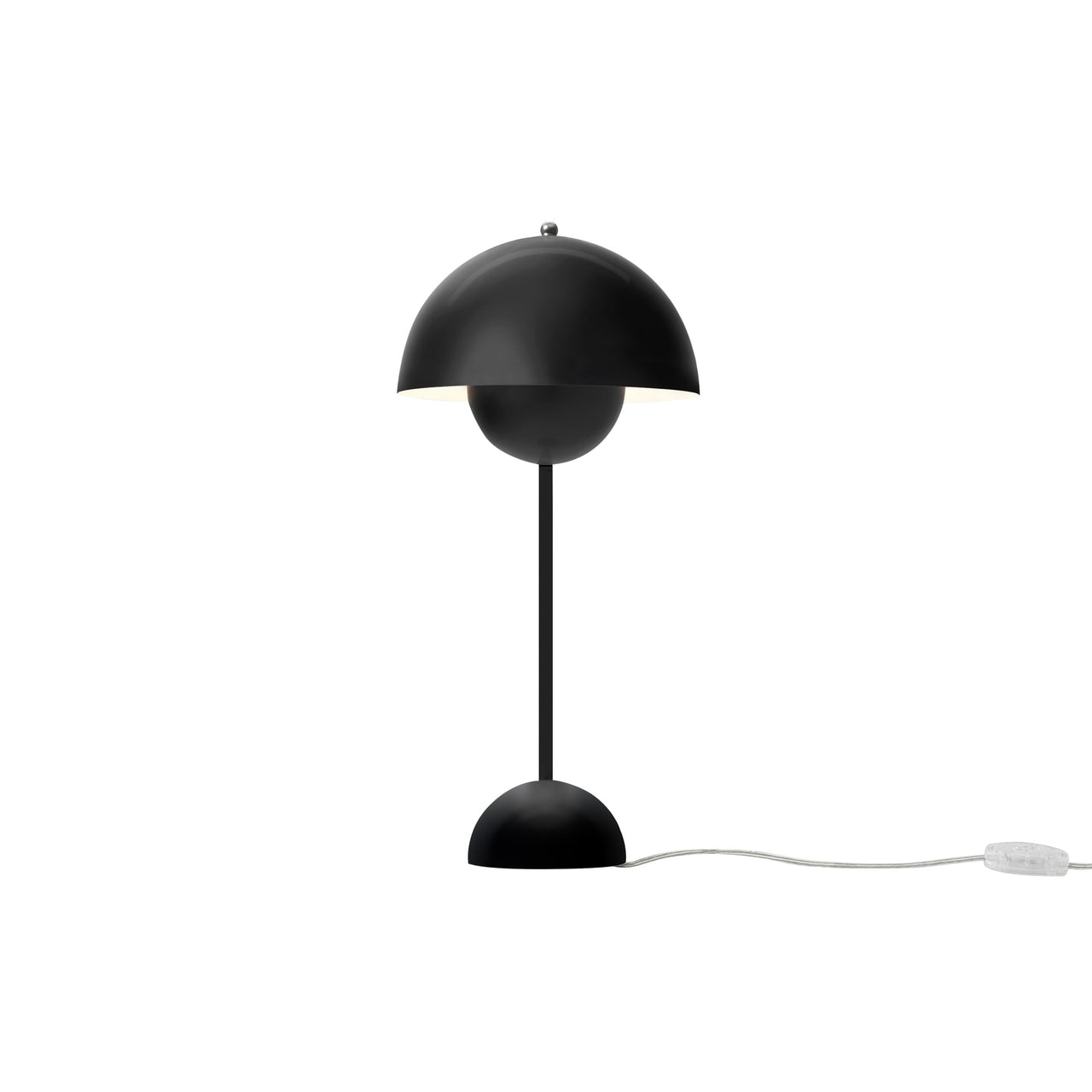 Flowerpot VP3 Table Lamp: Matte Black