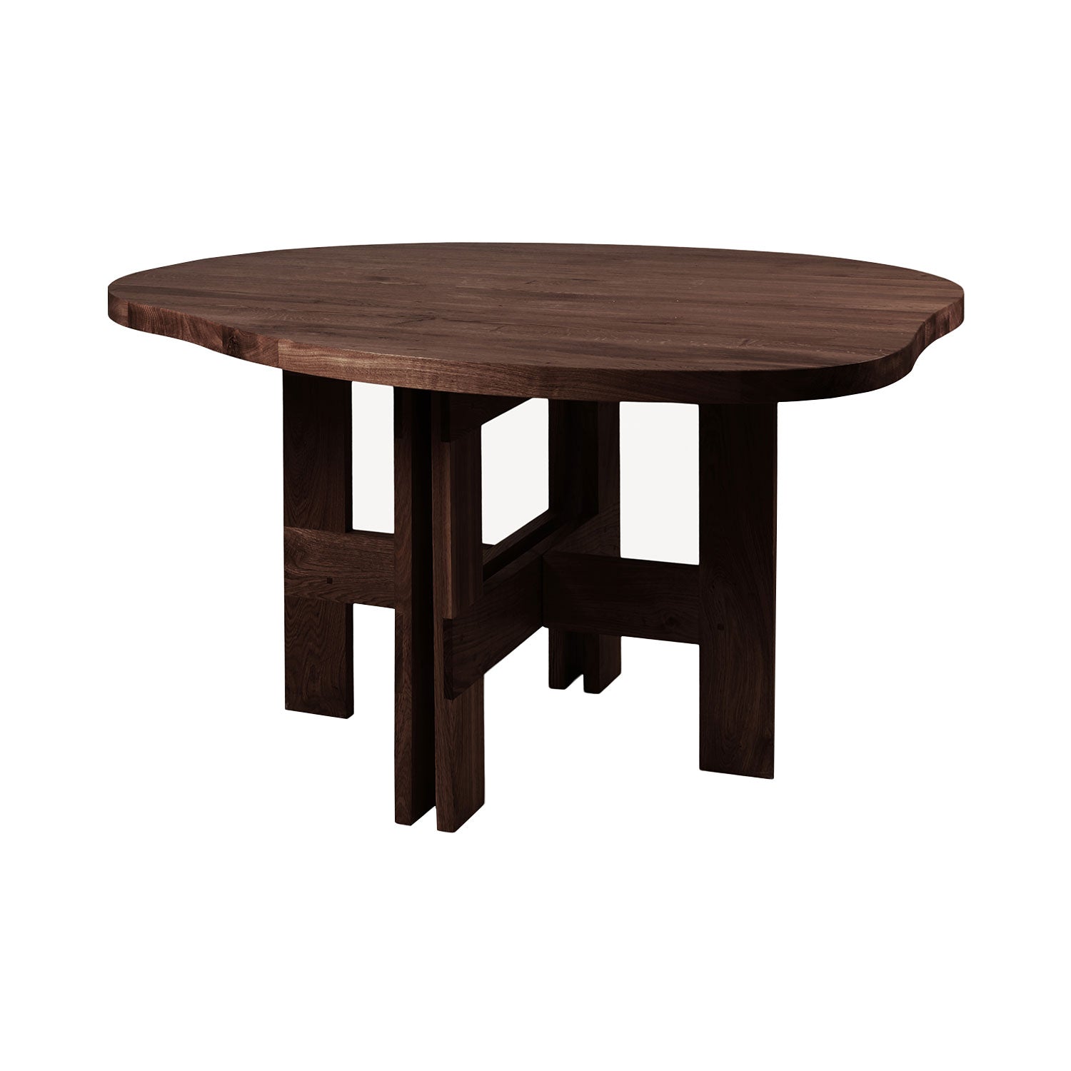 Farmhouse Table: Pond + Dark Oak