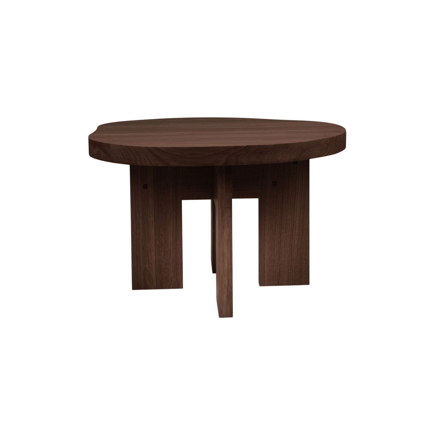 Farmhouse Side Table: Dark Oak