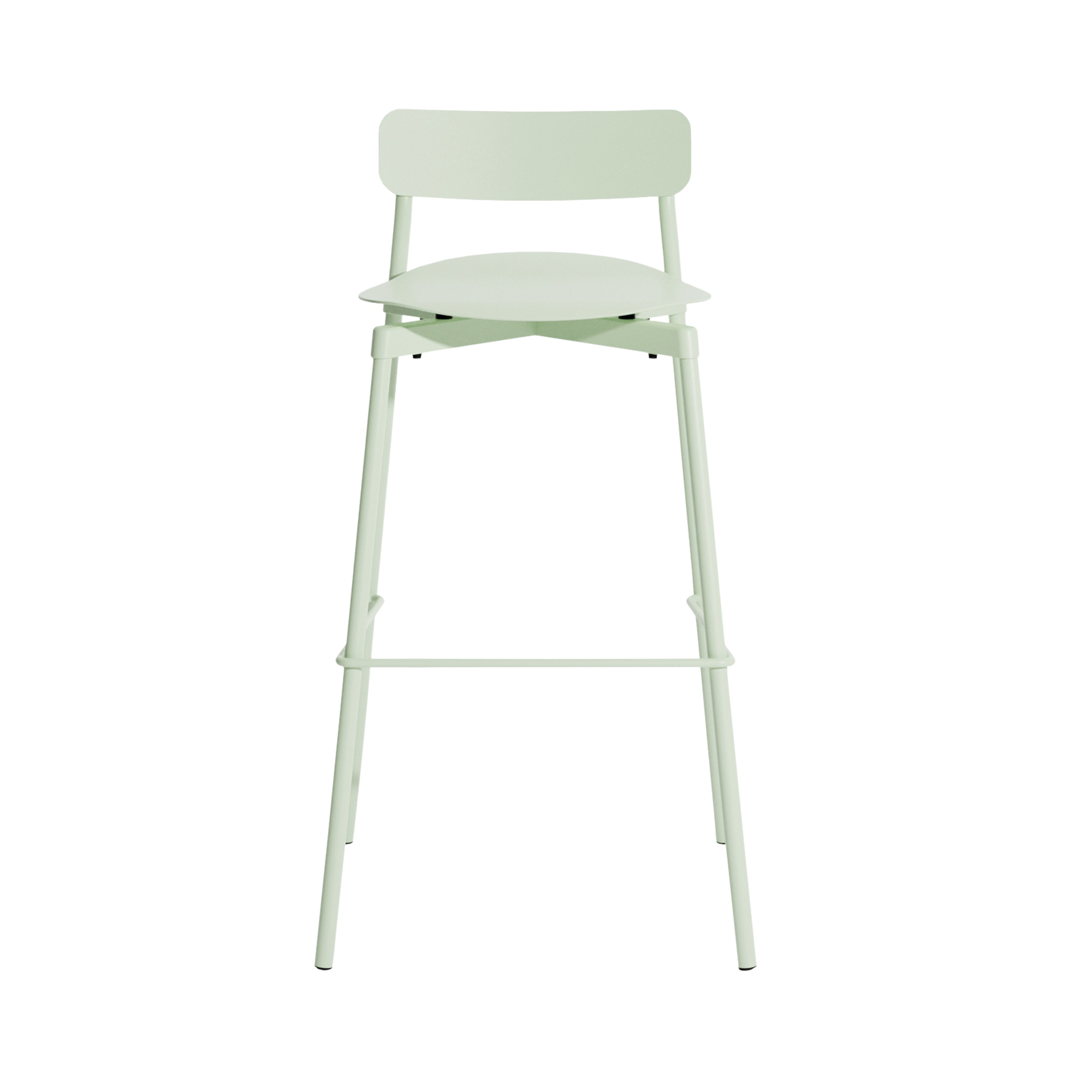  Fromme Stacking Bar + Counter Stool: Bar + Pastel Green