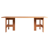 Farmhouse Table: Planks + Natural Oak