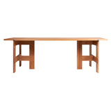 Farmhouse Table: Planks + Natural Oak