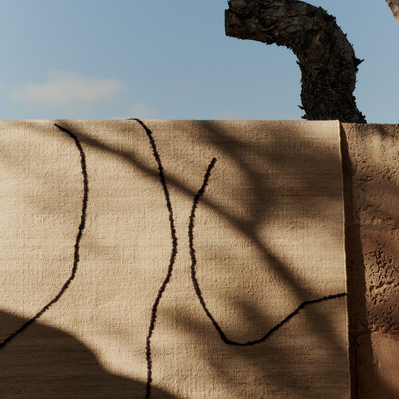 Gesso Jute Rug