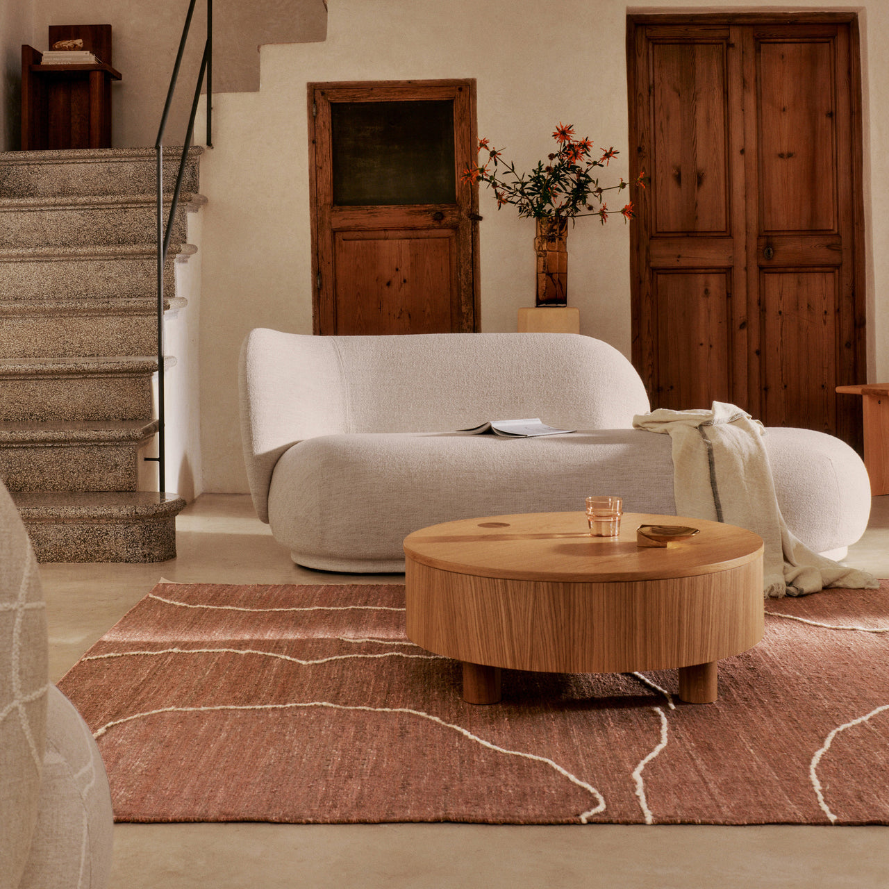 Gesso Jute Rug