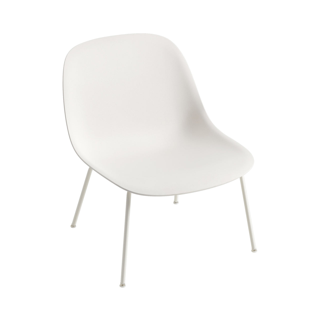 Fiber Lounge Chair: Tube Base