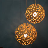 Floral Pendant Light: Medium