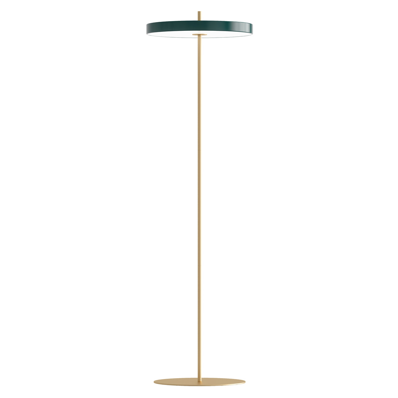 Asteria Floor Lamp: Forest Green