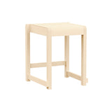 01 Low Stool : Natural Birch