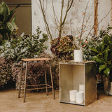 Adam Stool: Upholstered