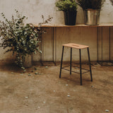 Adam Stool: Upholstered