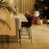 Beetle Bar + Counter Chair: Full Upholstery