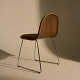 3D Dining Chair Stacking Sledge Base: Front Upholstered