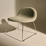 3D Lounge Chair Sledge base: Fully Upholstered