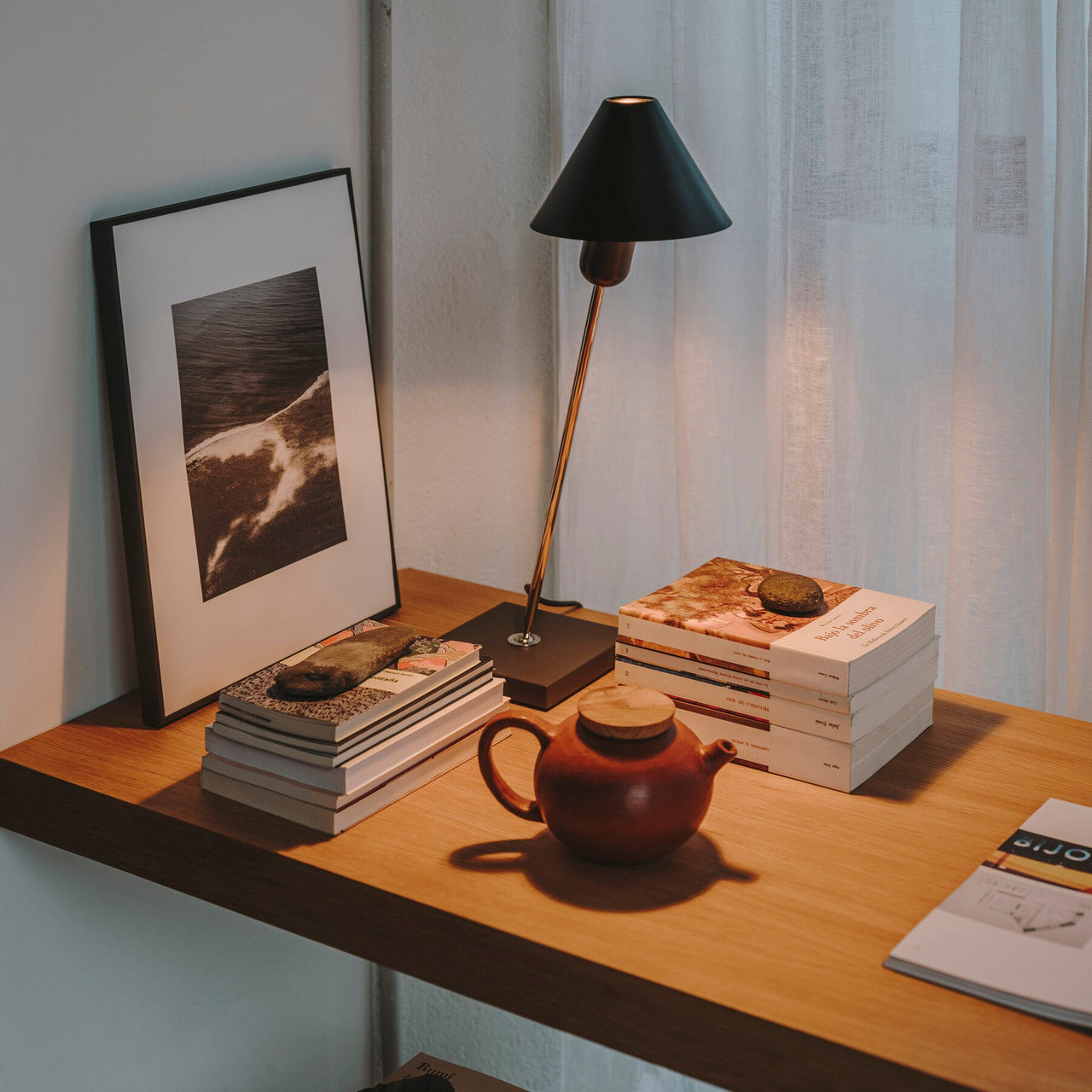 Gira Table Lamp: Quick Ship