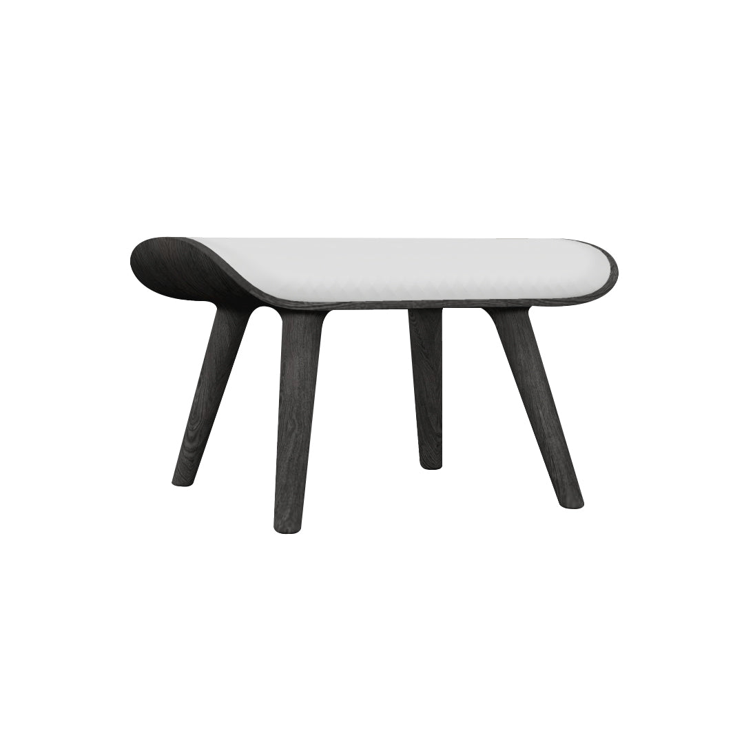 Nut Footstool: Grey