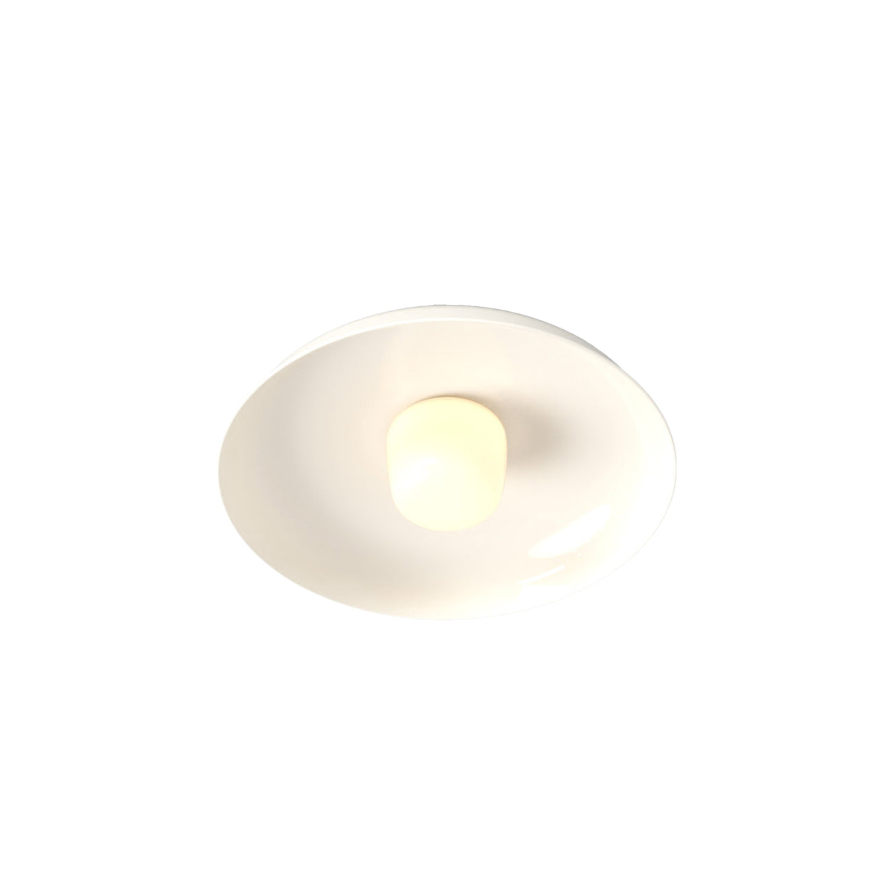 Hoist Flush Mount: With Medium Shade + Small - 4