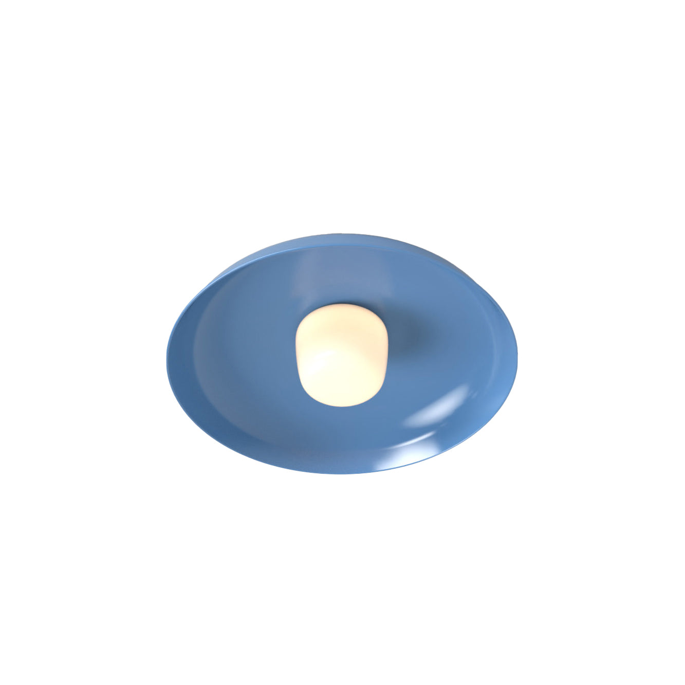 Hoist Flush Mount: With Medium Shade + Small - 4