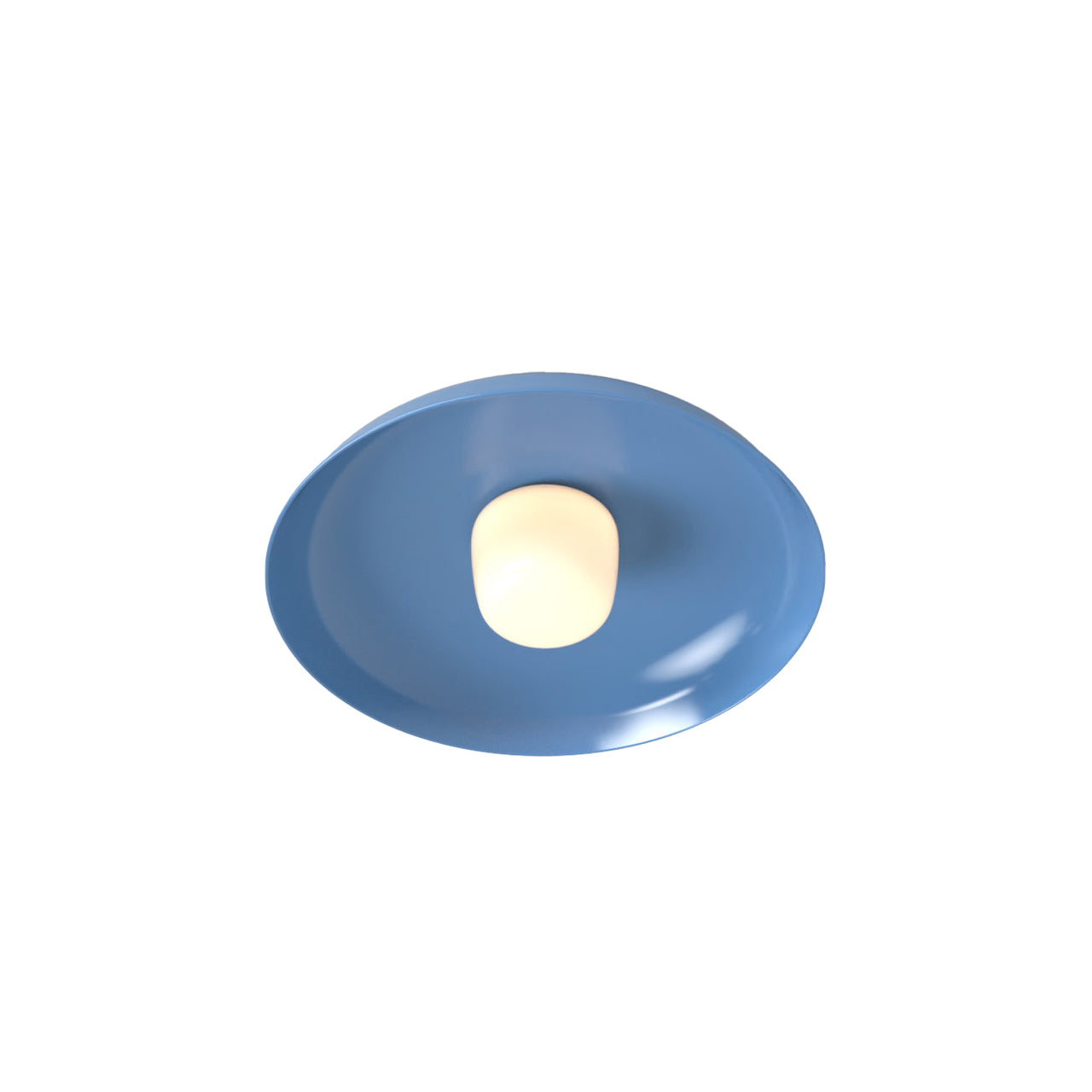 Hoist Flush Mount: With Medium Shade + Small - 4