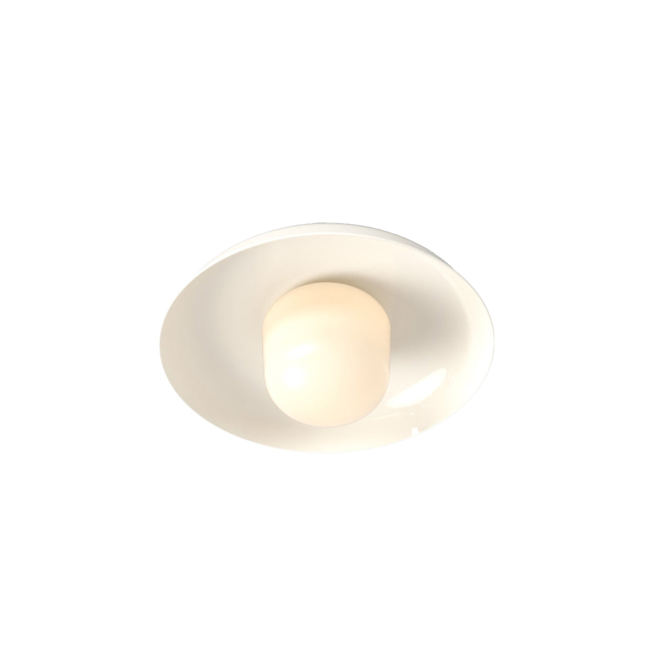 Hoist Flush Mount: With Medium Shade + Large - 6