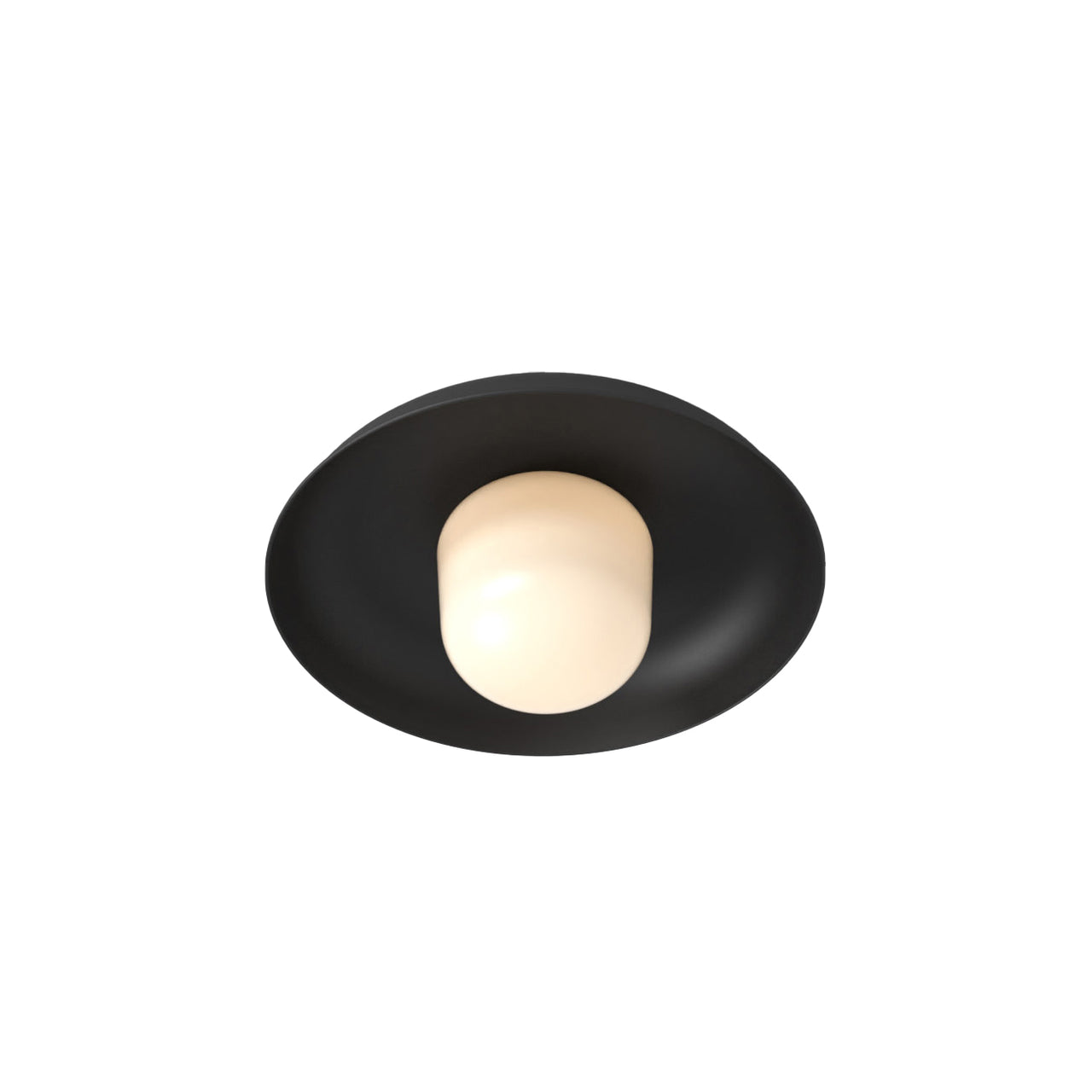 Hoist Flush Mount: With Medium Shade + Large - 6